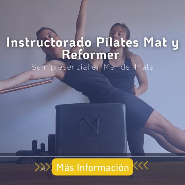 Instructorado de Pilates Mat y Reformer Semipresencial en Mar del Plata